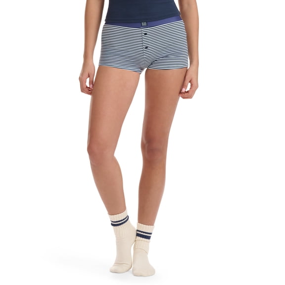 Mills by Millie Bobby Brown Women's Sleep Cheeky Boxer Shorts, Sizes XS-XXXL
