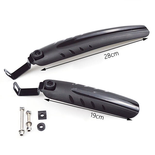 Bgsha 1 Pair Bike Folding Bicycle Fender Mudguard Front & Rear 12-14 Inch/16-20 Inch