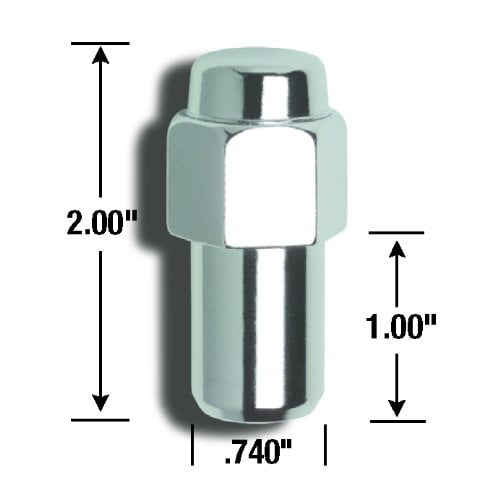Gorilla Automotive 75147B Duplex Mag Lug Nuts 14mm x 1.50 Thread Size