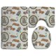thumbnail image 1 of Juego de alfombras de baño ABPHQTO Focas de las nutrias marinas 3 piezas, 1 of 2