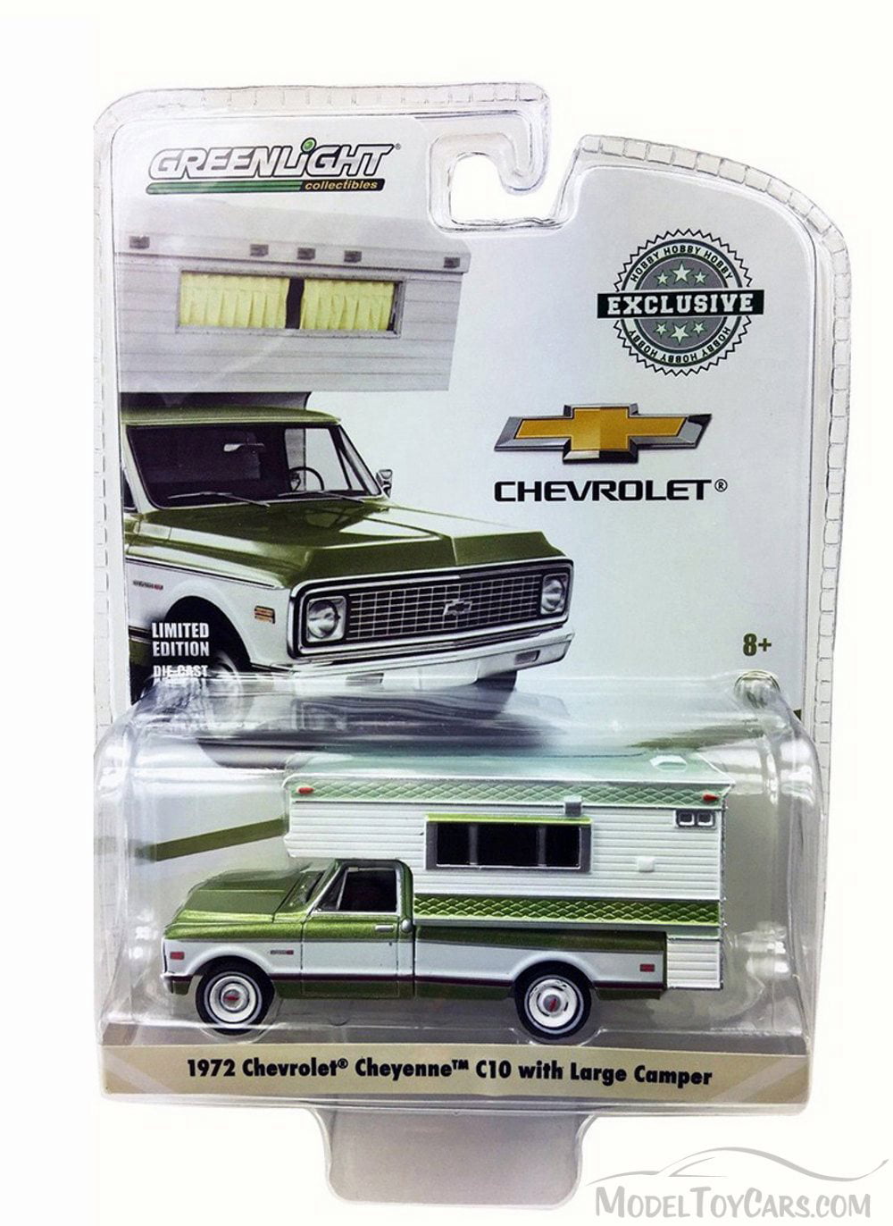 Details about   1972 72 Chevrolet C10 Cheyenne Truck & Camper collectible 1:64 scale diecast 