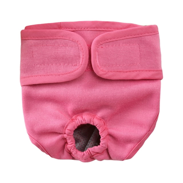 Pantalones fisiológicos para mascotas Pañales de reciclaje de reciclaje pegatina lavable Pantalones cortos Pantías sanitarias Absorbent Solicitaciones Suministros de seguridad Suministros Pink S Eigraketly PT000669-02