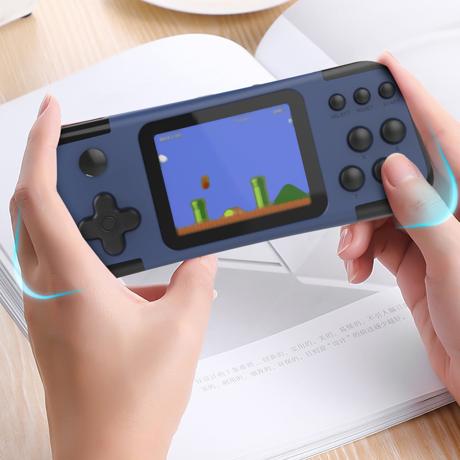 Lingouzi Handheld Game Machine Portable Video Game Player, 500 Games 3.