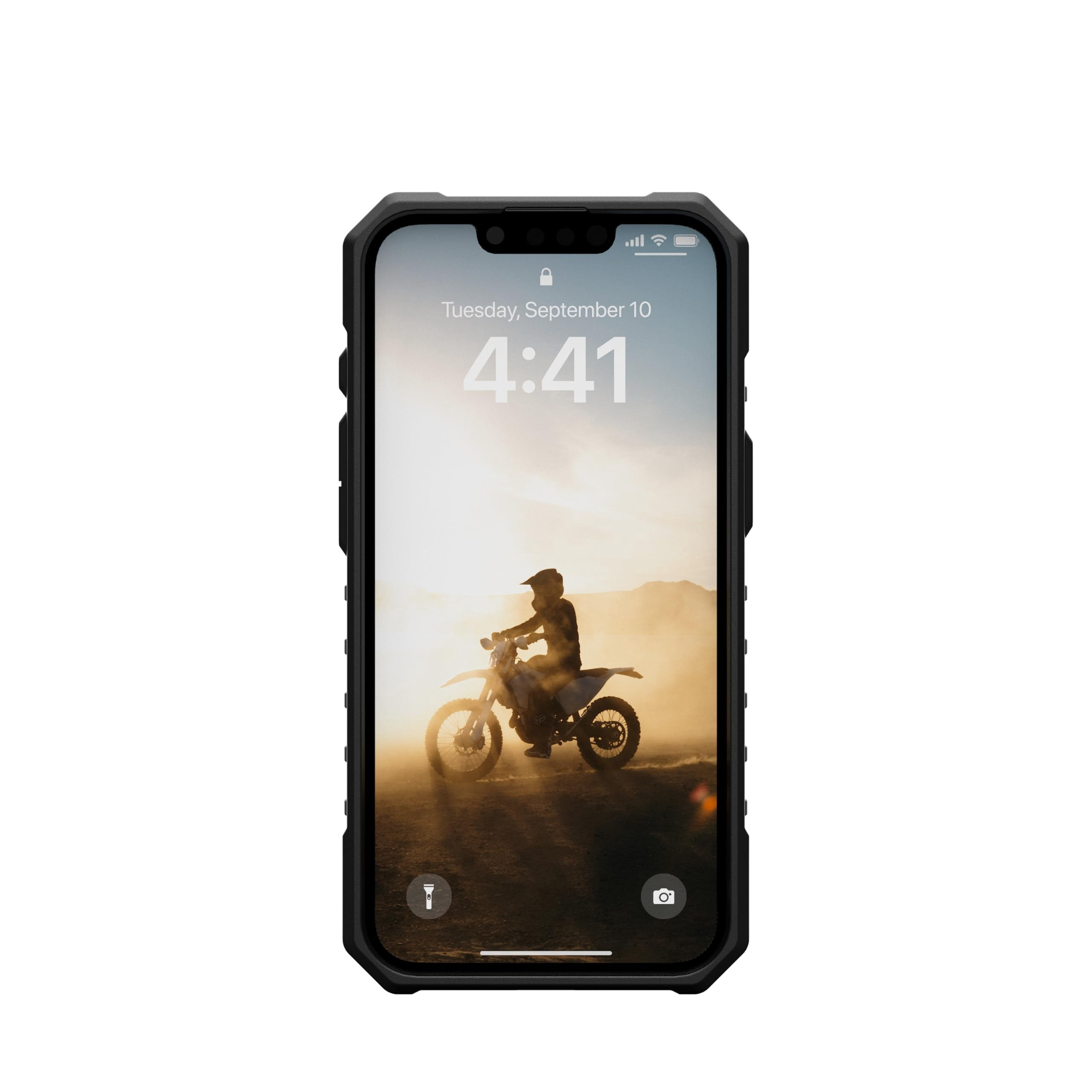 UAG iPhone 17e / iPhone 16e Case Pathfinder Clear - Compatible with MagSafe Rugged Military Grade Drop Proof Transparent Protective Cover, Ash