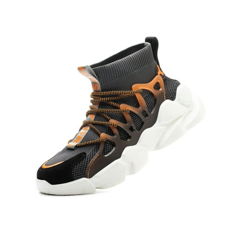 

Lightweight Safety Shoes With Steel Boots For Men Women Indestructible Sneaker Non-Slip Breathable Industrial & Construction Footwea