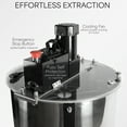 thumbnail image 5 of VIVO Electric 4/8 Frame Stainless Steel Honey Extractor (BEE-V004E), 5 of 8