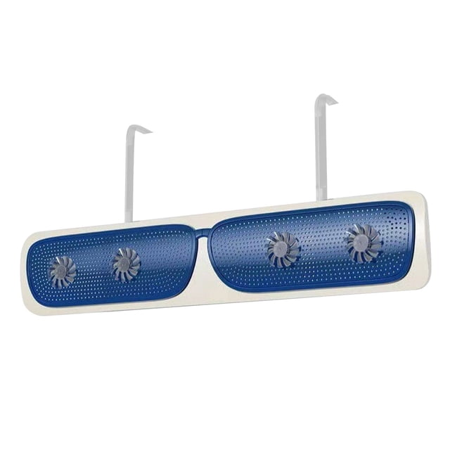 SIfdSeng Adjustable Air Conditioner Wind Deflector Stretchable AC Vent Cover Direct Blow Cool Air for Home