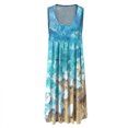thumbnail image 4 of Patlollav Summer Dresses,Womens,Fashion Print Casual Sleeveless Vacation Beach Mini Dress, 4 of 6