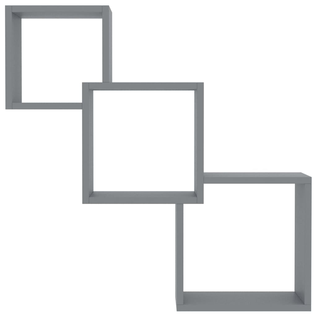Lowestbest Three Grids Cube Wall Shelves, Floating Cube Shelves for Bedroom, Living Room, Bathroom, Kitchen Lowestbest Three Grids Cube Wall Shelves, Floating Cube Shelves for Bedroom, Living Room, Bathroom, Kitchen