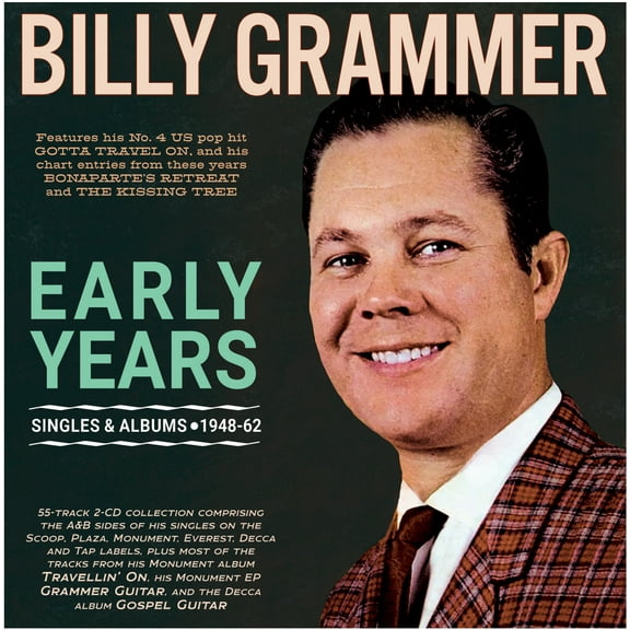 Billy Grammer - Early Years: Singles & Albums 1948-62 - Music & Performance - CD