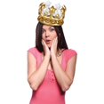 thumbnail image 3 of Birthday Crown, Party Accessories Inflatable Adult Queen Crown Fancy Dress Party Decorations Toy, 3 of 3