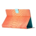 thumbnail image 6 of for Universal 7 Inch Android Tablet/Galaxy Tab A 7-Inch SM-T280 /Galaxy Tab 4 7" T230 /Onn 7 Inch Case - Soft PU Leather Folio Flip Cover Multiple Viewing Angles Stand Card Slots Case, Orange, 6 of 7