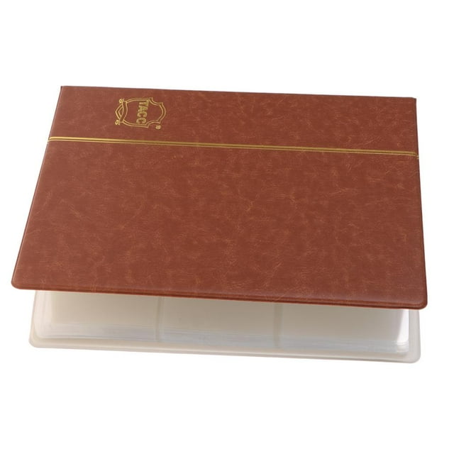 Collection de 60 Poches, Billet de Livre, Monnaie 20 Feuilles Brun