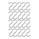 thumbnail image 1 of 20 Piezas Ganchos S Ganchos Metálicos Organizador Colgante Multifuncional de Acero al Carbono Adecuados para Almacenamiento y Secado en Cocina, 1 of 9