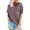 Pink, variant on Trendfront Womens Leopard Print T Shirts With Cheetah Print Accent Crewneck Short Sleeve Relaxed Fit Casual Summer Everyday Animal Graphic Tee Tops