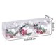 thumbnail image 3 of Puntoco Adornos navideños Bolas de copos de nieve transparentes Suministros navideños Adornos colgantes Accesorios de fotografía Decoración Adornos colgantes, 3 of 6