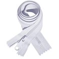 thumbnail image 1 of YKK White #4.5 Handbag - Extra-Long Pull Zipper (50 Zippers Per Pack) (18" Inches), 1 of 1