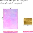 thumbnail image 5 of CCOCC 2026 New Cellophane Bags,100Pcs 6X10In Clear Treat Bags with Ties Plastic Gift Bag Holographic Iridescent Pink Goodie Bag for Party Favors Wedding Candy Valentine Snack Popcorn Cookies Packing, 5 of 7