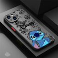thumbnail image 3 of Disney Stitch The Baby Phone Case for Apple iPhone 15 Pro SE 13 12 Mini 11 Pro 7 6S XR XS X 8 Plus 14 Pro Max Shockproof Cover, 3 of 5