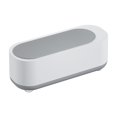 thumbnail image 2 of Vibrating Ultrasonic Jewelry Cleaner | Direct Plug-In Portable Glasses, Watch, Denture Cleaning Machine | Home Travel Use | Plastic, White | 18.5x7x6.5cm | 1 Pc, 2 of 8