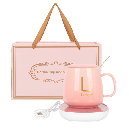 

NUOLUX 1 set of Electric Cup Warmer USB Heating Water Cup Drinking Cup Thermostatic Cup