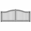 ALEKO DG18DUBD Steel Dual Swing Driveway Gate - DUBLIN Style - 18 x 6 Feet
