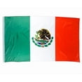 thumbnail image 2 of QUEST- Mexican Flag 3 X 5 Feet With Brass Grommets 36" X 60" Indoor Outdoor Fast Ship, 2 of 3