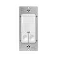 thumbnail image 1 of TOPGREENER Dual Load Motion Sensor Switch, PIR Sensor Light and Fan Switch, Occupancy & Vacancy Modes, No Neutral Wire Required, Ground Wire Required, 5A, 500W LED/CFL, Single Pole, TDOS5-JD, White, 1 of 4