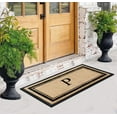 thumbnail image 4 of A1HC Natural Coir & Rubber 30"x60" Markham Picture Frame Door Mat, Hand-Flocked, Thick, Durable, Heavy-Duty, Indoor/Outdoor, 4 of 7