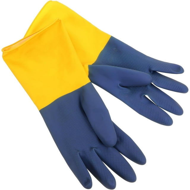 1 Paire de Gants de Travail Résistants aux Acides pour Hommes et Femmes Protection Durable pour Jardinage Usage Industriel et Expériences de Laboratoire Prise et Résistance à l'Usure