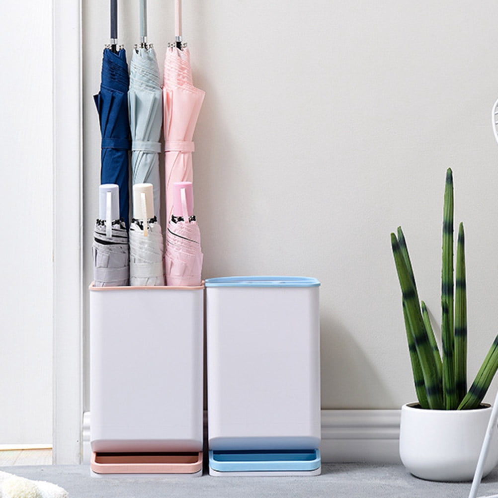 MLINS  Umbrella Storage Rack Pole Stand Holder with Drip Tray Elderly