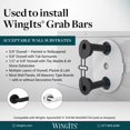 WingIts RCRESGBW352 Grab Bar Anchor