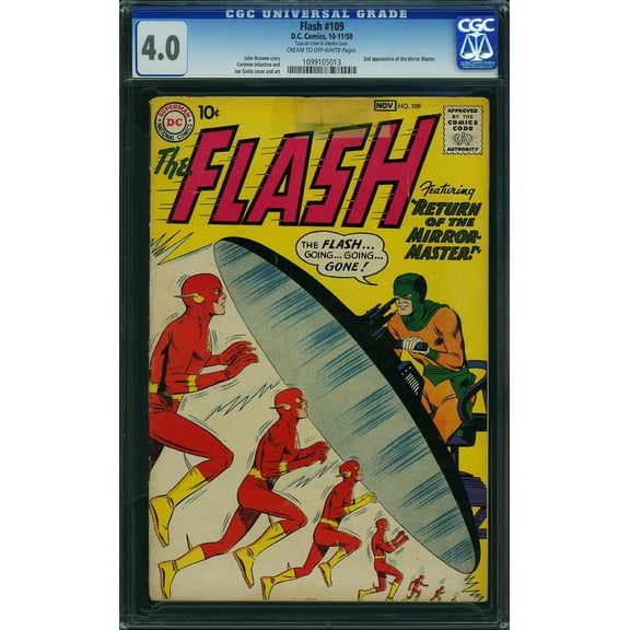 Flash #109 - CGC 4 Comic Book