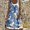 Blue, variant on Women's Casual Dress Dresses For Women Beach Spring Striped Print Cute Dress Sleeveless Casual Dress Round Neck Loose Tank Dress Blue L