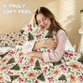 thumbnail image 5 of Yspwyqan Christmas Tree Gingerbread 3 Piece Comforter Set Queen, Soft All Season Bedding Set for Kids Adults, Cute Festive Bed Set for Bedroom Holiday Decoration, 5 of 7