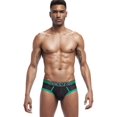 thumbnail image 3 of JOCKMAIL Men's Underwear Briefs Men's Sexy Underwear Breathable Mesh Briefs Soft Bulge Pouch Underwear, 3 of 8