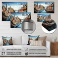 thumbnail image 4 of Designart "CoastalSimplicity Harbor Hues I" Nautical & Beach Metal Wall Art, 4 of 5