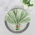 Efavormart 25 Pack | Sage Green Seamless Satin Cloth Dinner Napkins ...
