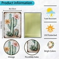 thumbnail image 2 of Succulent Bouquet Square Vintage Tin Sign Cactus Wall Art Cacti Art Succulent Wall Sign Decor for Home Kitchen Garage Outdoor Yard Farmhouse 8x12 Inch, 2 of 12