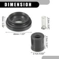 thumbnail image 4 of 1 Juego de Kit de Bota de Bobina de Encendido del Motor No. 30520R70A01 para Honda Pilot 2003-2014, Negro de Caucho, 4 of 7
