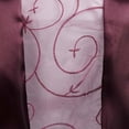 thumbnail image 6 of Efavormart Eggplant Organza Embroidered Premium Table Top Runner For Weddings Party Decor Fit Rectangle and Round Table, 6 of 6