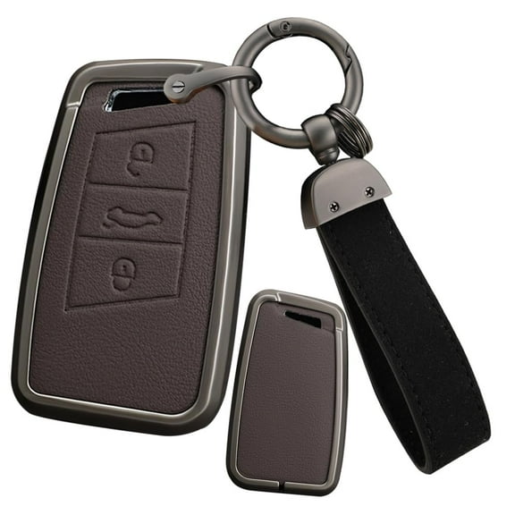 Fit for VW Key Fob Cover Smart Remote Car Key Case Shell Fit for Volkswagen Arteon Atlas Golf Alltrack Jetta GLI Passat
