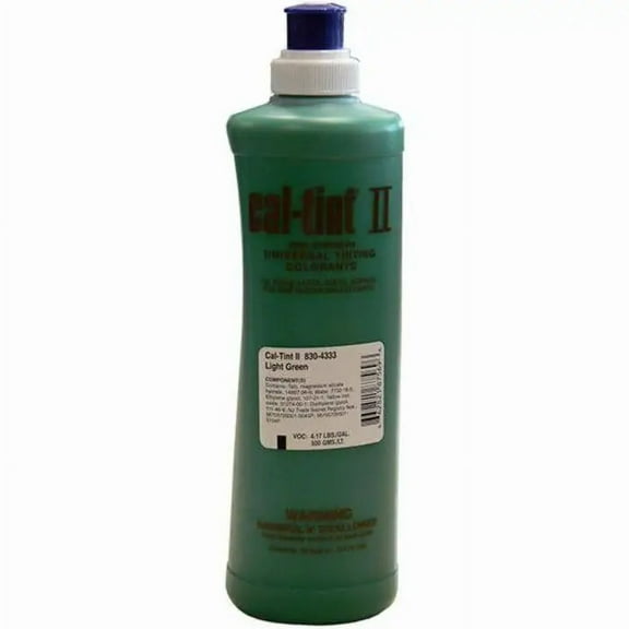16 oz Evonik 830-4333 Light Green Cal-Tint II Universal Colorant