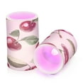 thumbnail image 7 of Yayeee Flameless Candles with Remote Flickering Battery Operated Multi Color Changing, Cute Cherry, 7 of 7