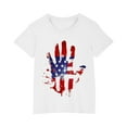 thumbnail image 3 of CFLVAEK 4th of July Shirts for Kids Novelty Patriotic Graphic Tees Summer Casual Short Sleeve Round Neck Cotton Tshirts Indenpendence Day Shirts 4 Years, 3 of 10