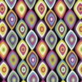 thumbnail image 2 of Gibbons, Lauren 26x26 Gold Ornate Wood Framed with Double Matting Museum Art Print Titled - World Pattern 2, 2 of 4