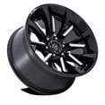 thumbnail image 2 of 20x10 Fuel Off-Road FC895 Tantrum Glossy Black Milled Wheel 8x180 (-18mm), 2 of 3