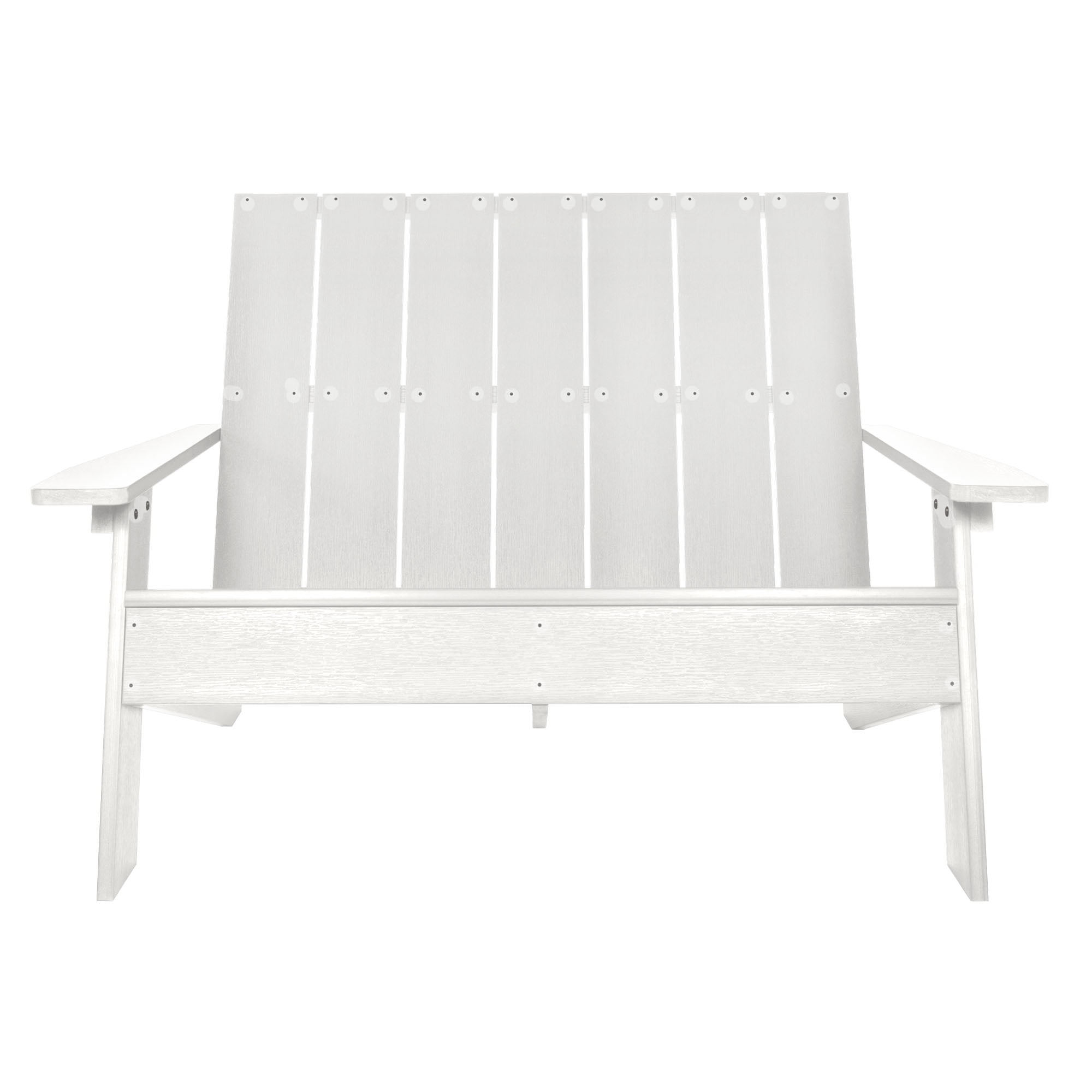 Highwood Double Wide Modern Adirondack Chair - Outdoor, Eco-friendly, Synthetic Wood