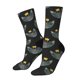 thumbnail image 1 of Fotbe Faces Of The Cat Calcetas Largas con Estampado para Hombre y Mujer – Calcetas de Compresión Transpirables y Elásticas, Viajar y Uso Diario Talla 5-11, 1 of 6