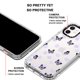 thumbnail image 4 of Funda de teléfono MOSNOVO para iPhone 12 Mini Lilac Butterfly, 4 of 6